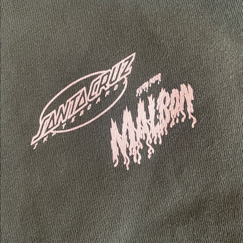 Malbon x Santa Cruz Green Hoodie (men’s Small) - Picture 3 of 7
